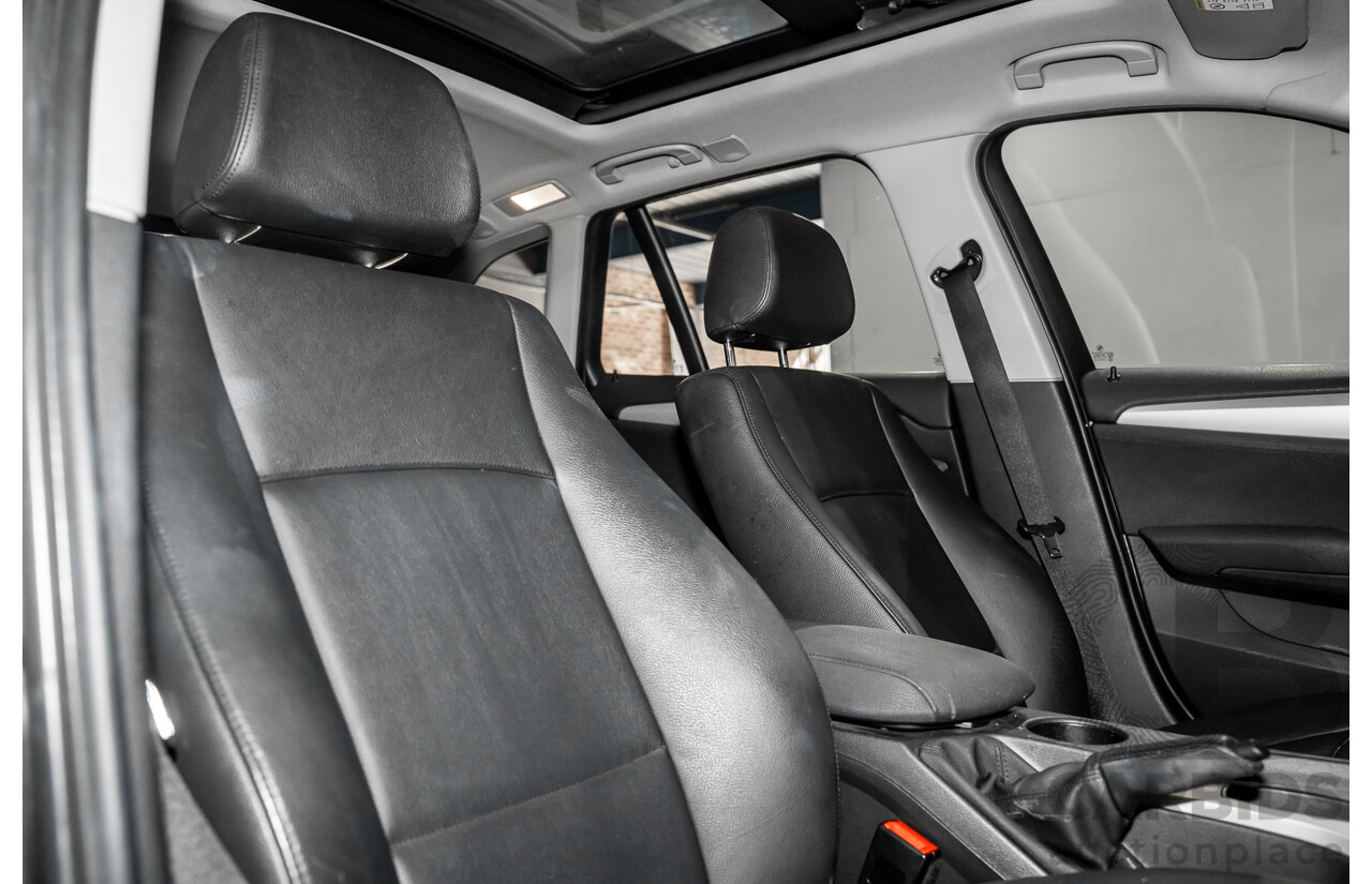 8/2011 BMW X1 Sdrive 18i (RWD) E84 MY11.5 4d Wagon Space Grey Metallic 2.0L