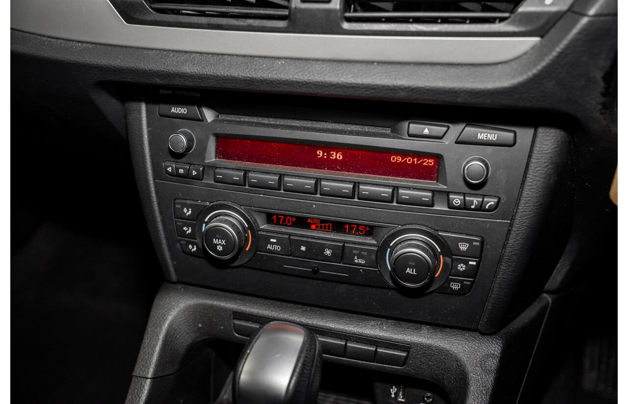 8/2011 BMW X1 Sdrive 18i (RWD) E84 MY11.5 4d Wagon Space Grey Metallic 2.0L