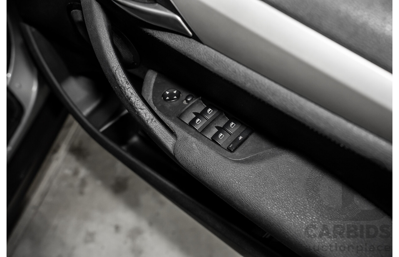 8/2011 BMW X1 Sdrive 18i (RWD) E84 MY11.5 4d Wagon Space Grey Metallic 2.0L