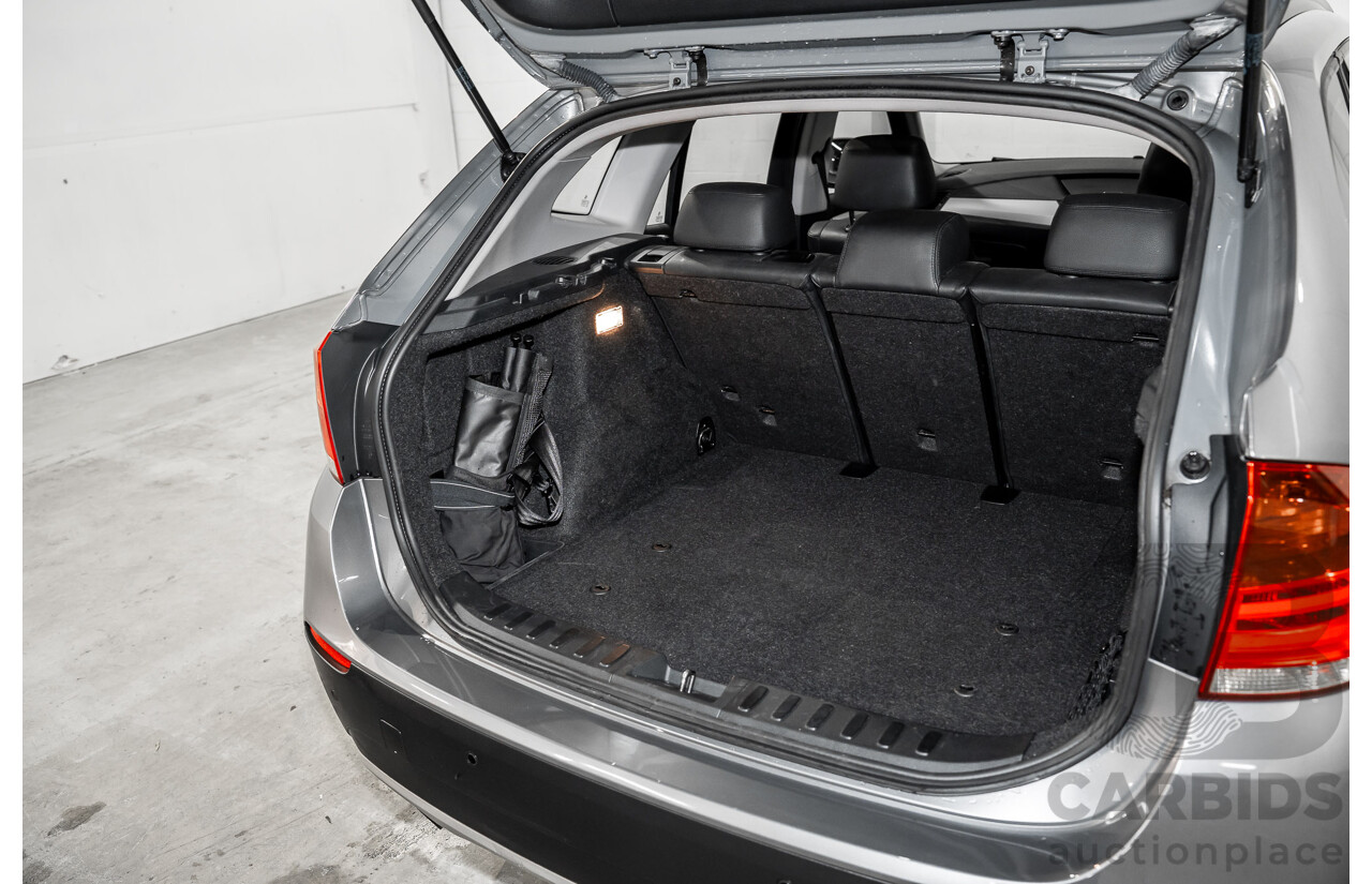 8/2011 BMW X1 Sdrive 18i (RWD) E84 MY11.5 4d Wagon Space Grey Metallic 2.0L