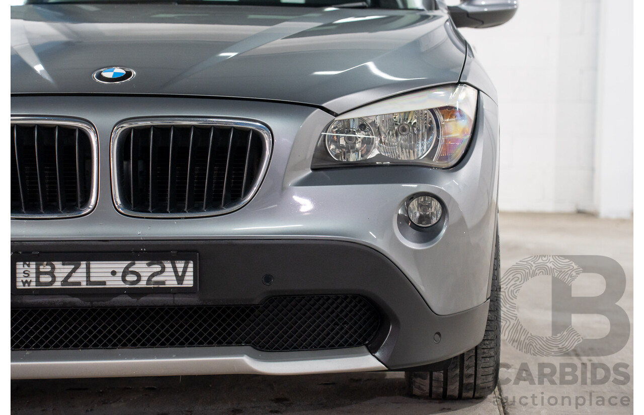 8/2011 BMW X1 Sdrive 18i (RWD) E84 MY11.5 4d Wagon Space Grey Metallic 2.0L