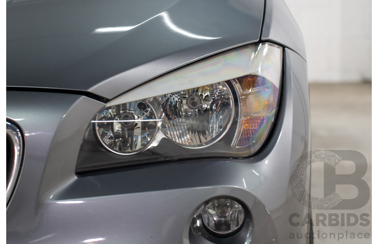 8/2011 BMW X1 Sdrive 18i (RWD) E84 MY11.5 4d Wagon Space Grey Metallic 2.0L