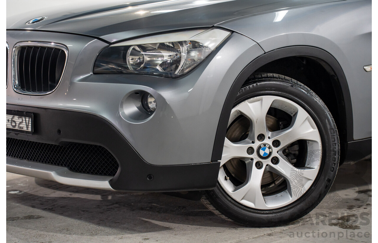 8/2011 BMW X1 Sdrive 18i (RWD) E84 MY11.5 4d Wagon Space Grey Metallic 2.0L