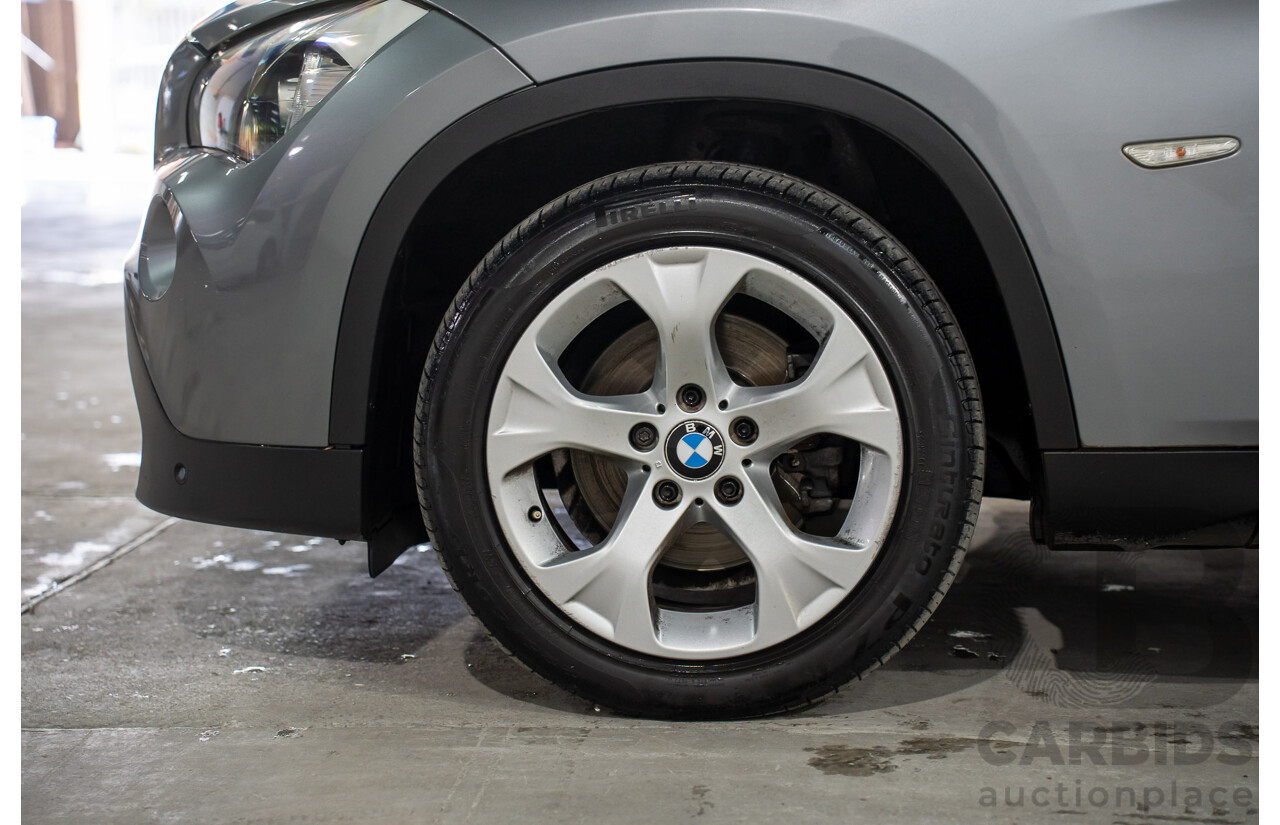 8/2011 BMW X1 Sdrive 18i (RWD) E84 MY11.5 4d Wagon Space Grey Metallic 2.0L