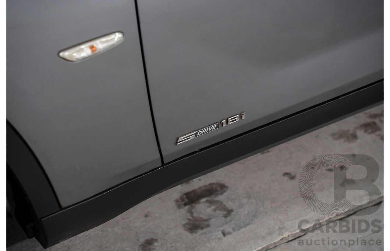 8/2011 BMW X1 Sdrive 18i (RWD) E84 MY11.5 4d Wagon Space Grey Metallic 2.0L