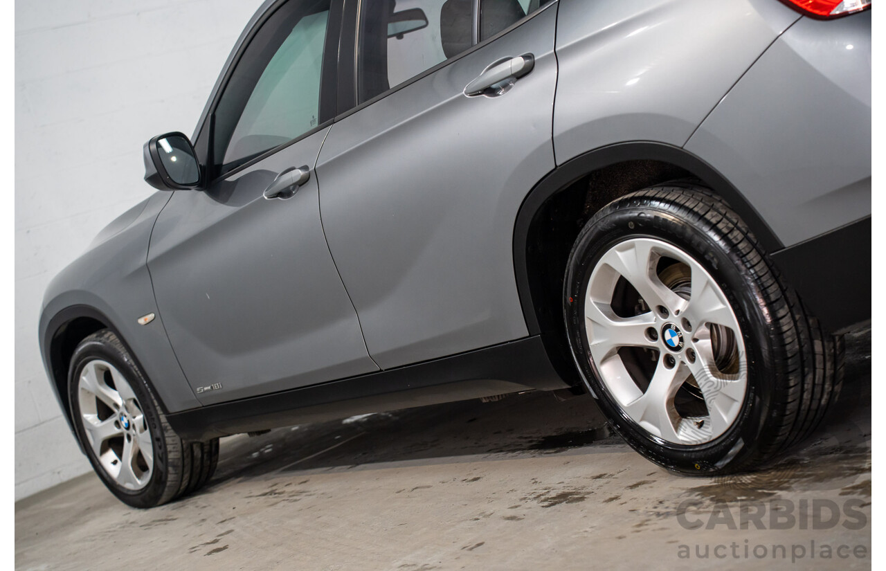 8/2011 BMW X1 Sdrive 18i (RWD) E84 MY11.5 4d Wagon Space Grey Metallic 2.0L