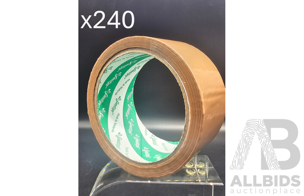Packaging Tape Brown 48mm X 40m  - Lot of 240