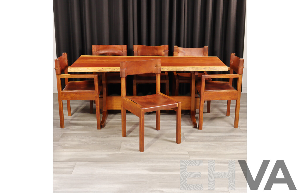 Live Edge Rosewood Dining Table - Lot 1621302 | EHVA