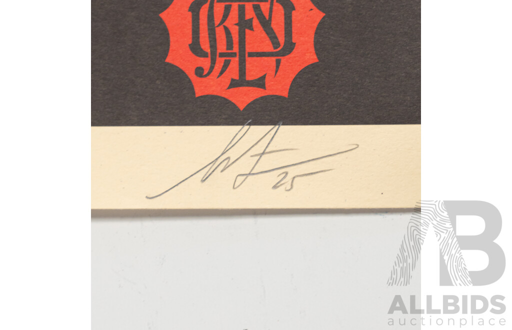 Shepard Fairey, (20th Century, American, 1970), These Sunsets Are to Die for (2007), Limited Edition Signed Offset Lithograph, 61 x 91 cm (edge to edge)