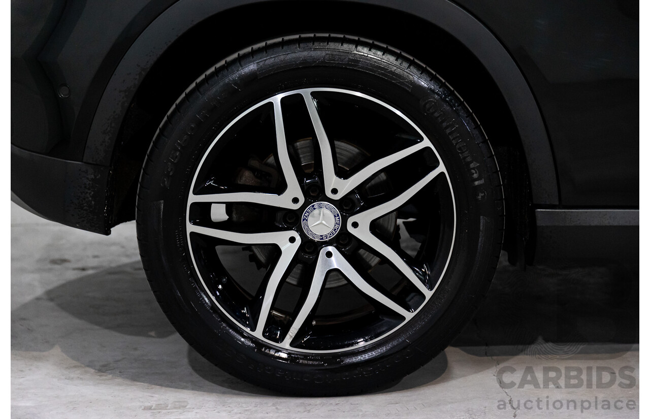 05/2017 Mercedes-Benz GLA 180 (FWD) X156 MY17.5 4d Wagon Cosmos Black Turbo 1.6L