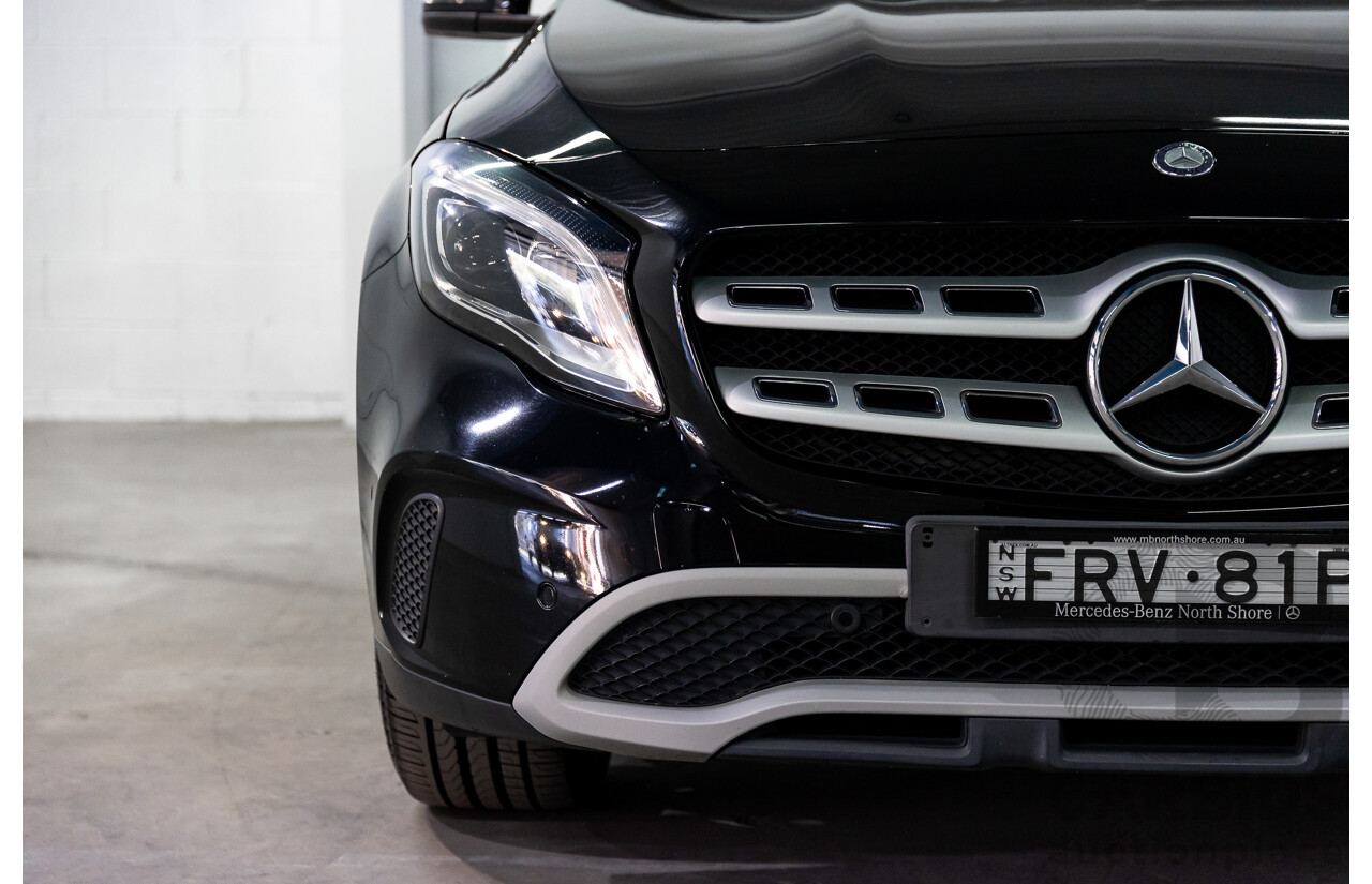 05/2017 Mercedes-Benz GLA 180 (FWD) X156 MY17.5 4d Wagon Cosmos Black Turbo 1.6L