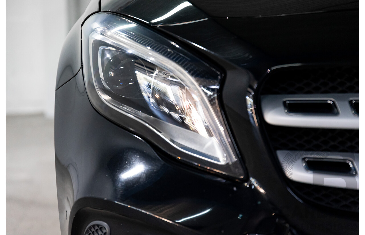 05/2017 Mercedes-Benz GLA 180 (FWD) X156 MY17.5 4d Wagon Cosmos Black Turbo 1.6L