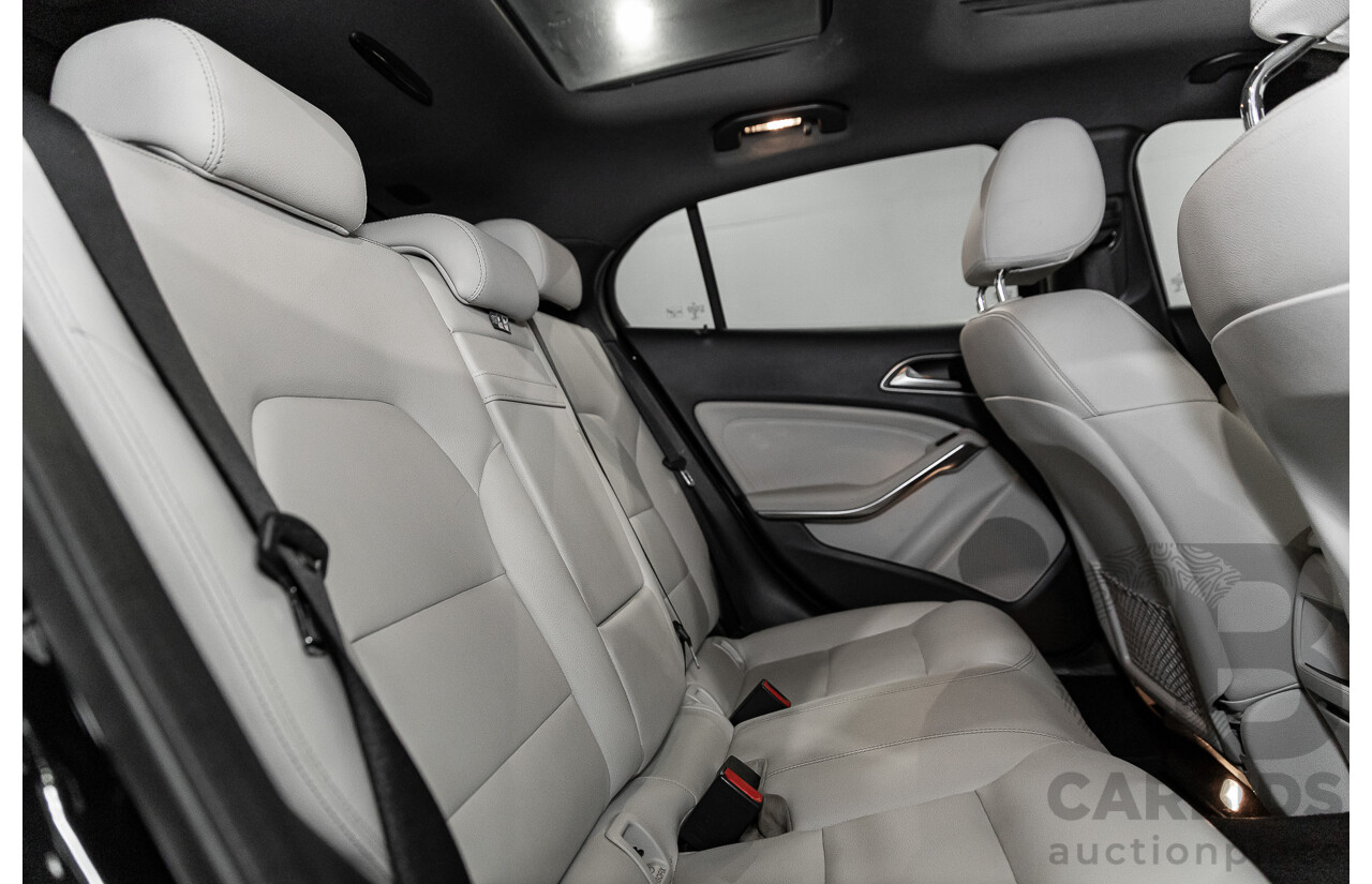 05/2017 Mercedes-Benz GLA 180 (FWD) X156 MY17.5 4d Wagon Cosmos Black Turbo 1.6L