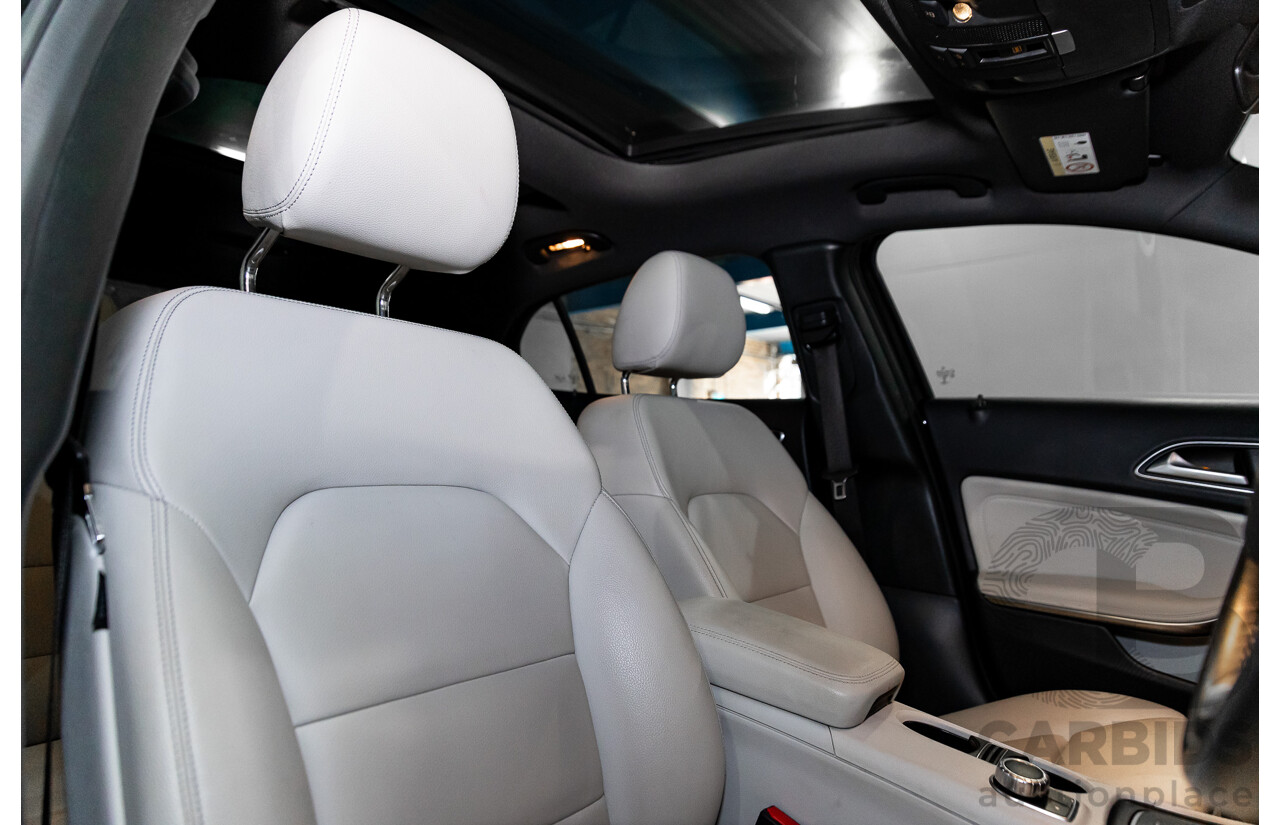 05/2017 Mercedes-Benz GLA 180 (FWD) X156 MY17.5 4d Wagon Cosmos Black Turbo 1.6L