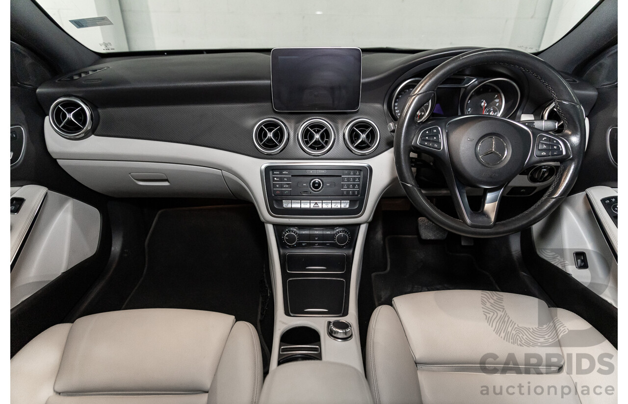 05/2017 Mercedes-Benz GLA 180 (FWD) X156 MY17.5 4d Wagon Cosmos Black Turbo 1.6L