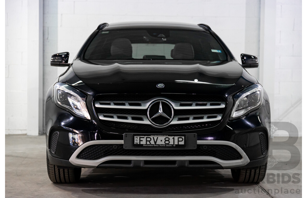 05/2017 Mercedes-Benz GLA 180 (FWD) X156 MY17.5 4d Wagon Cosmos Black Turbo 1.6L