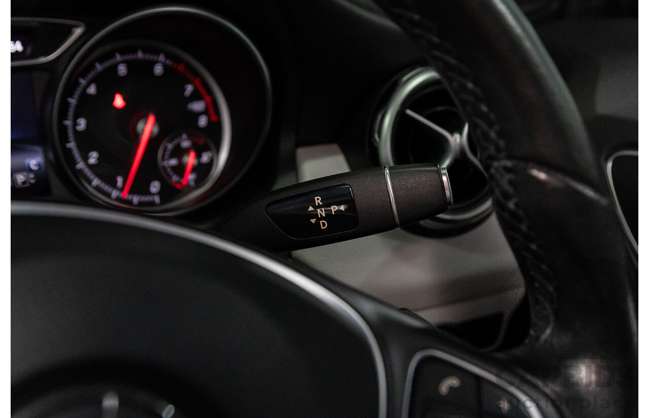 05/2017 Mercedes-Benz GLA 180 (FWD) X156 MY17.5 4d Wagon Cosmos Black Turbo 1.6L