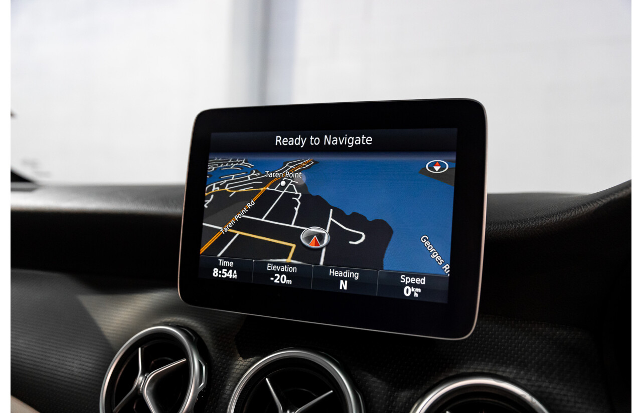 05/2017 Mercedes-Benz GLA 180 (FWD) X156 MY17.5 4d Wagon Cosmos Black Turbo 1.6L