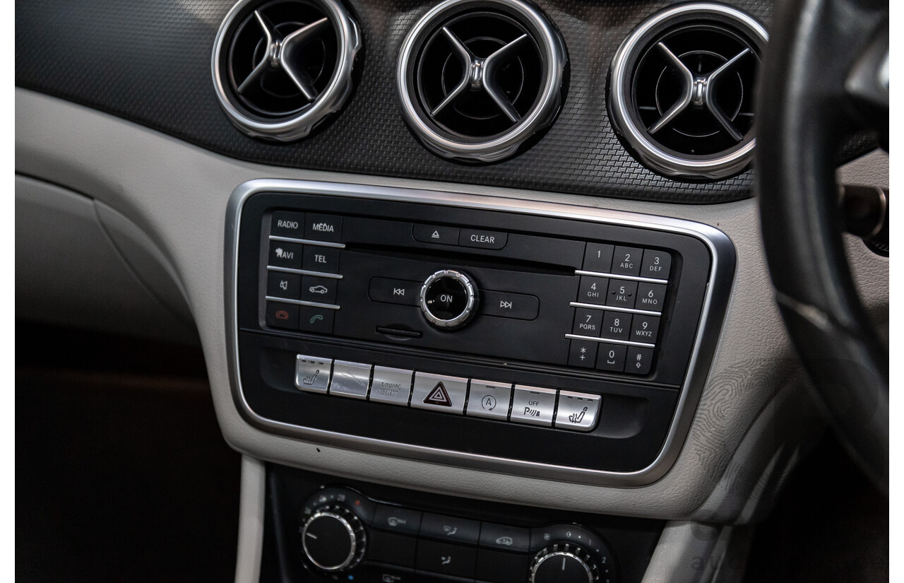 05/2017 Mercedes-Benz GLA 180 (FWD) X156 MY17.5 4d Wagon Cosmos Black Turbo 1.6L