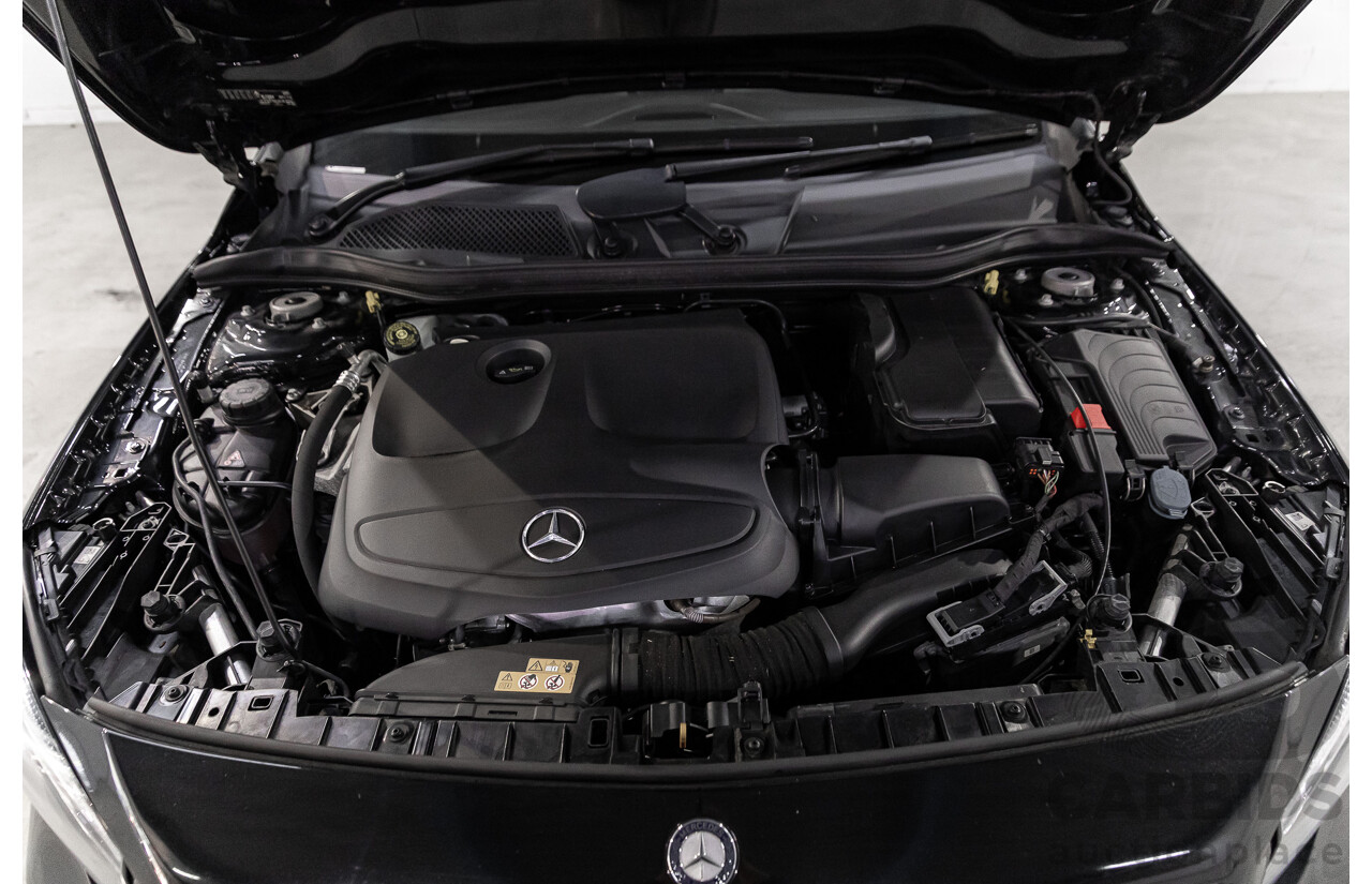 05/2017 Mercedes-Benz GLA 180 (FWD) X156 MY17.5 4d Wagon Cosmos Black Turbo 1.6L