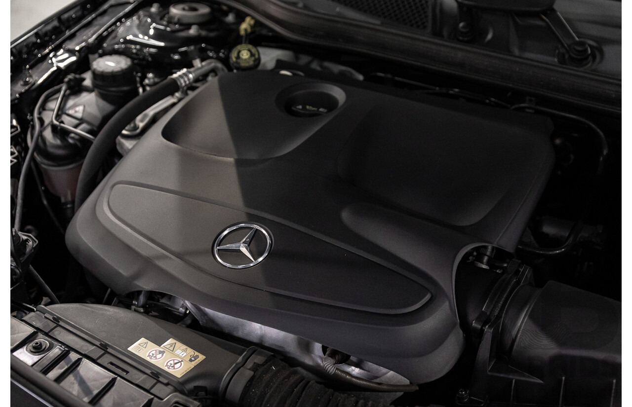 05/2017 Mercedes-Benz GLA 180 (FWD) X156 MY17.5 4d Wagon Cosmos Black Turbo 1.6L