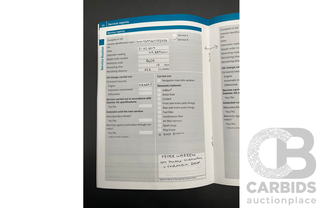 05/2017 Mercedes-Benz GLA 180 (FWD) X156 MY17.5 4d Wagon Cosmos Black Turbo 1.6L