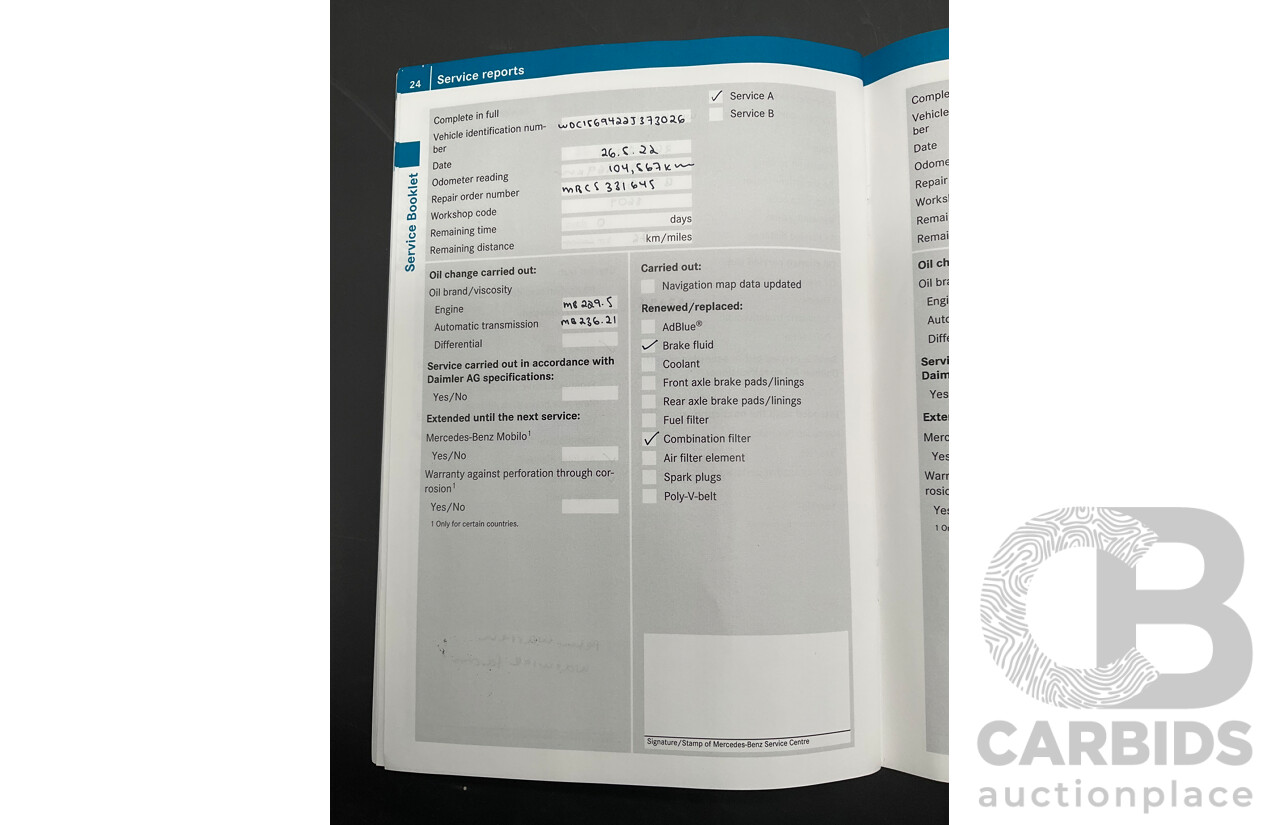 05/2017 Mercedes-Benz GLA 180 (FWD) X156 MY17.5 4d Wagon Cosmos Black Turbo 1.6L