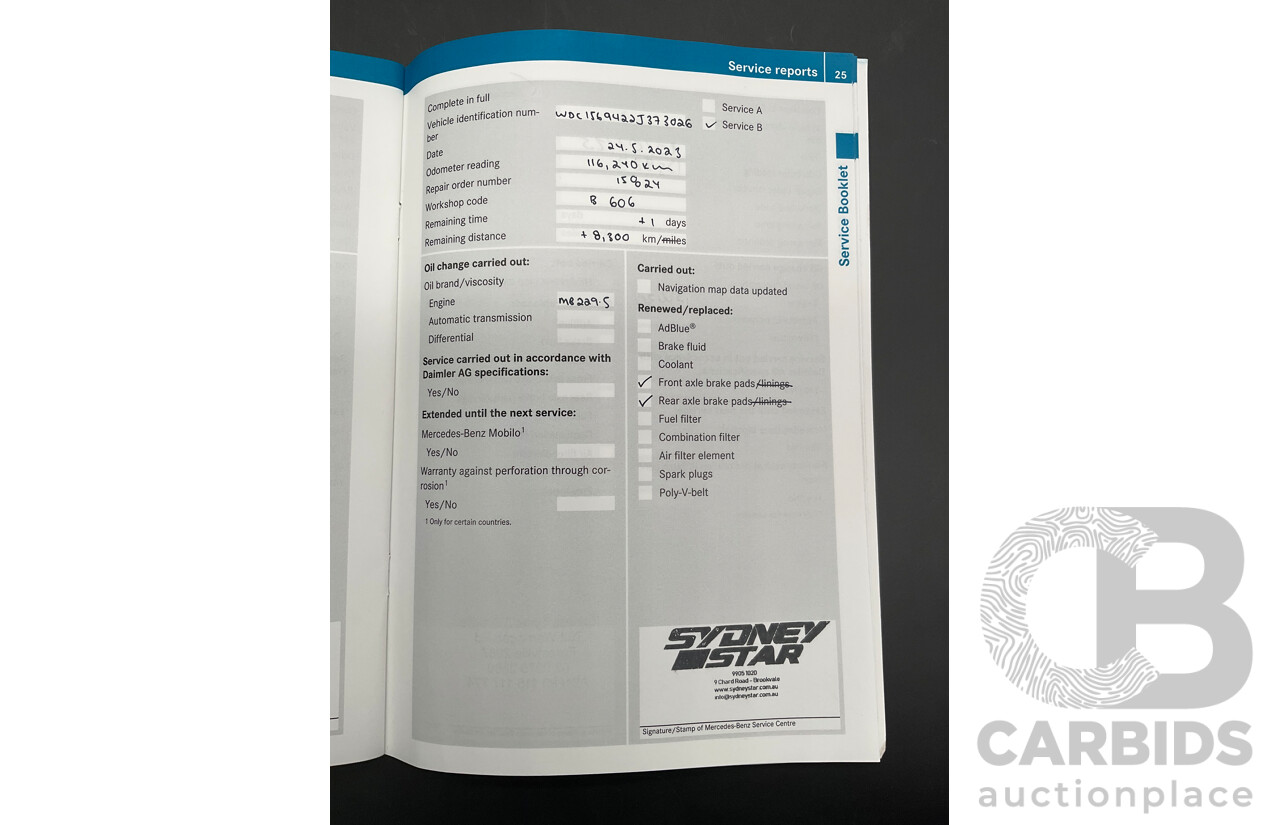 05/2017 Mercedes-Benz GLA 180 (FWD) X156 MY17.5 4d Wagon Cosmos Black Turbo 1.6L