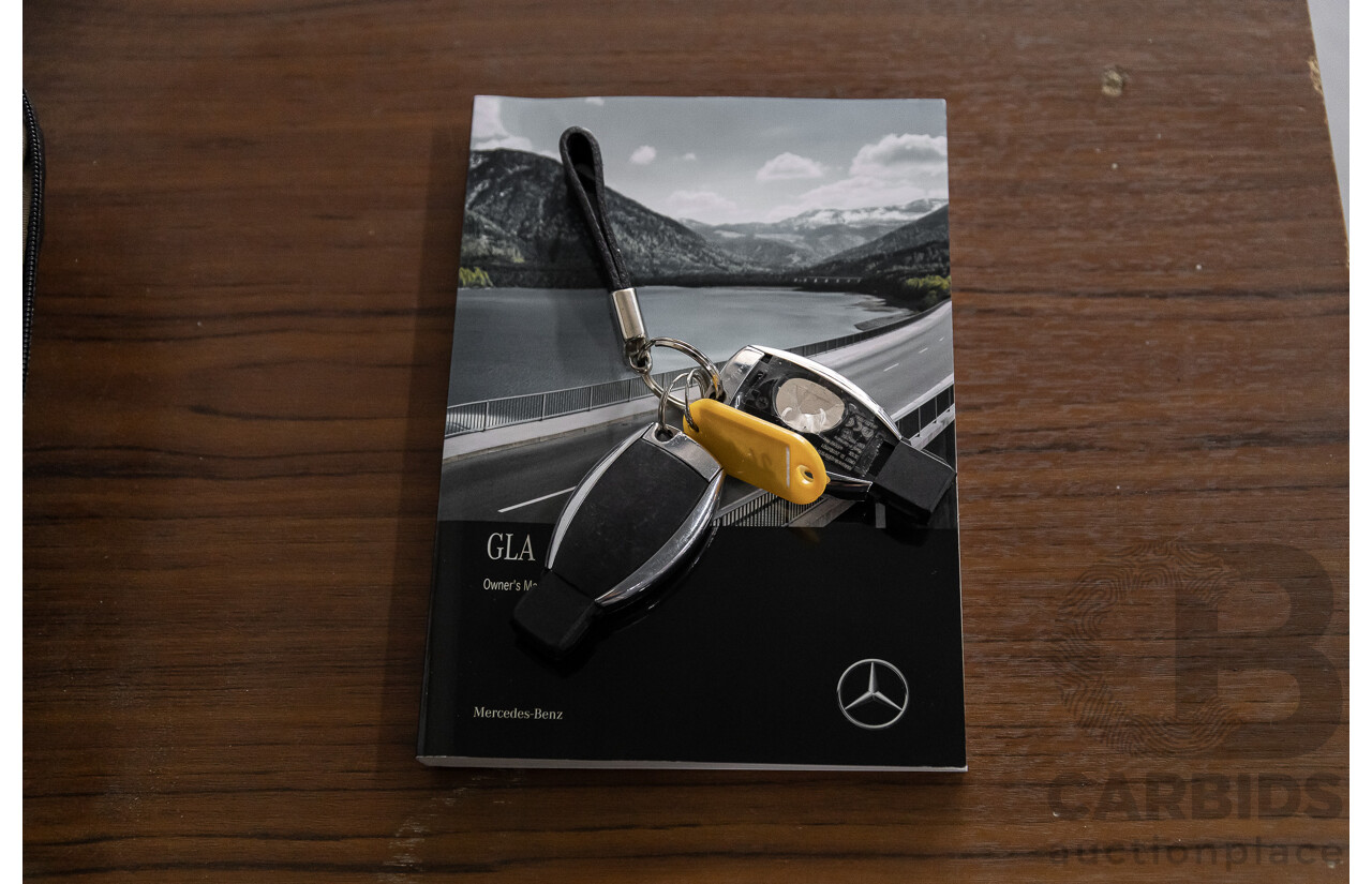 05/2017 Mercedes-Benz GLA 180 (FWD) X156 MY17.5 4d Wagon Cosmos Black Turbo 1.6L