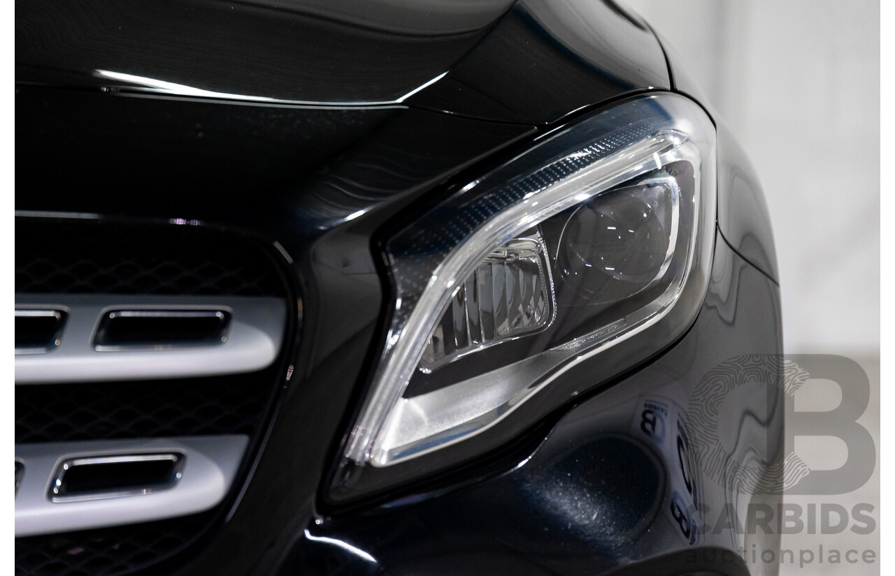 05/2017 Mercedes-Benz GLA 180 (FWD) X156 MY17.5 4d Wagon Cosmos Black Turbo 1.6L