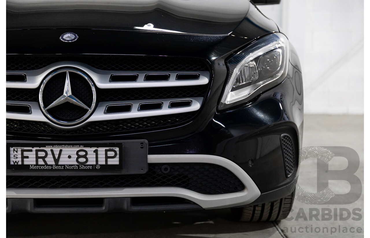 05/2017 Mercedes-Benz GLA 180 (FWD) X156 MY17.5 4d Wagon Cosmos Black Turbo 1.6L