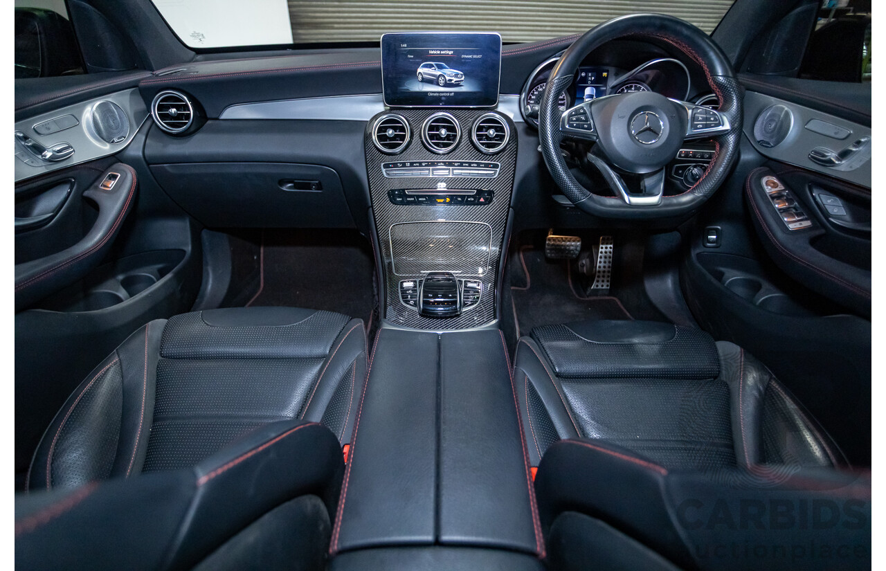 04/2019 Mercedes Benz GLC43 AMG (AWD) X253 MY19 4d Wagon Brilliant Blue Metallic Twin Turbo V6 3.0L