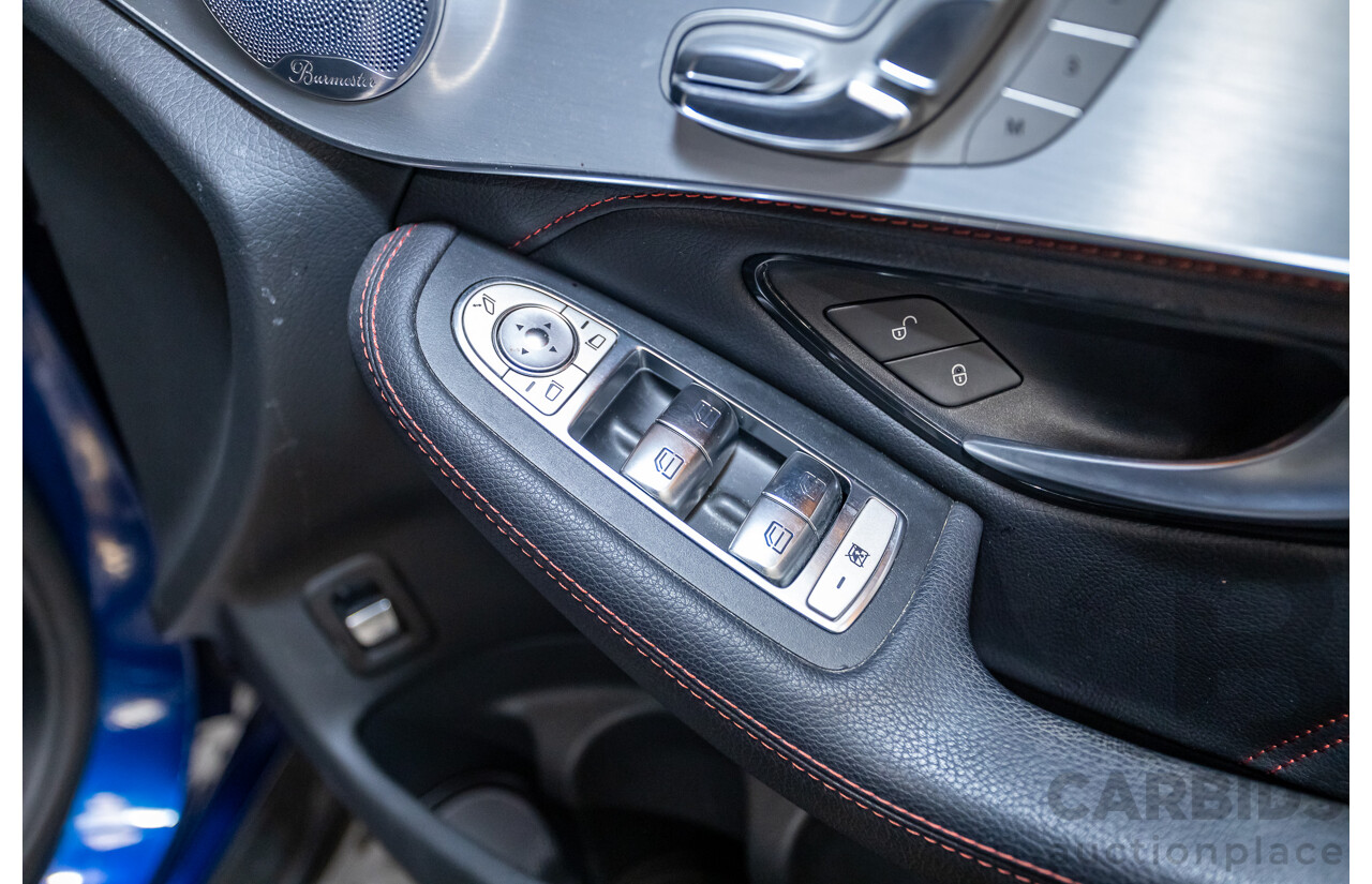 04/2019 Mercedes Benz GLC43 AMG (AWD) X253 MY19 4d Wagon Brilliant Blue Metallic Twin Turbo V6 3.0L