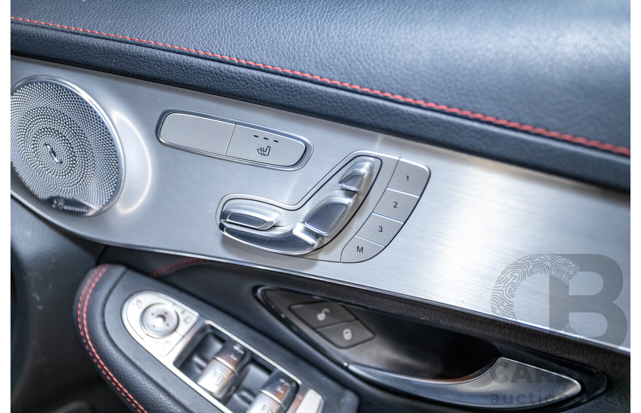 04/2019 Mercedes Benz GLC43 AMG (AWD) X253 MY19 4d Wagon Brilliant Blue Metallic Twin Turbo V6 3.0L