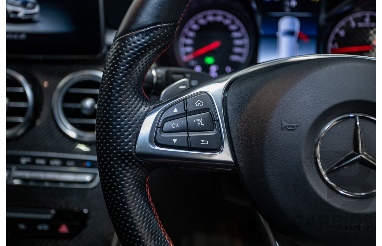 04/2019 Mercedes Benz GLC43 AMG (AWD) X253 MY19 4d Wagon Brilliant Blue Metallic Twin Turbo V6 3.0L