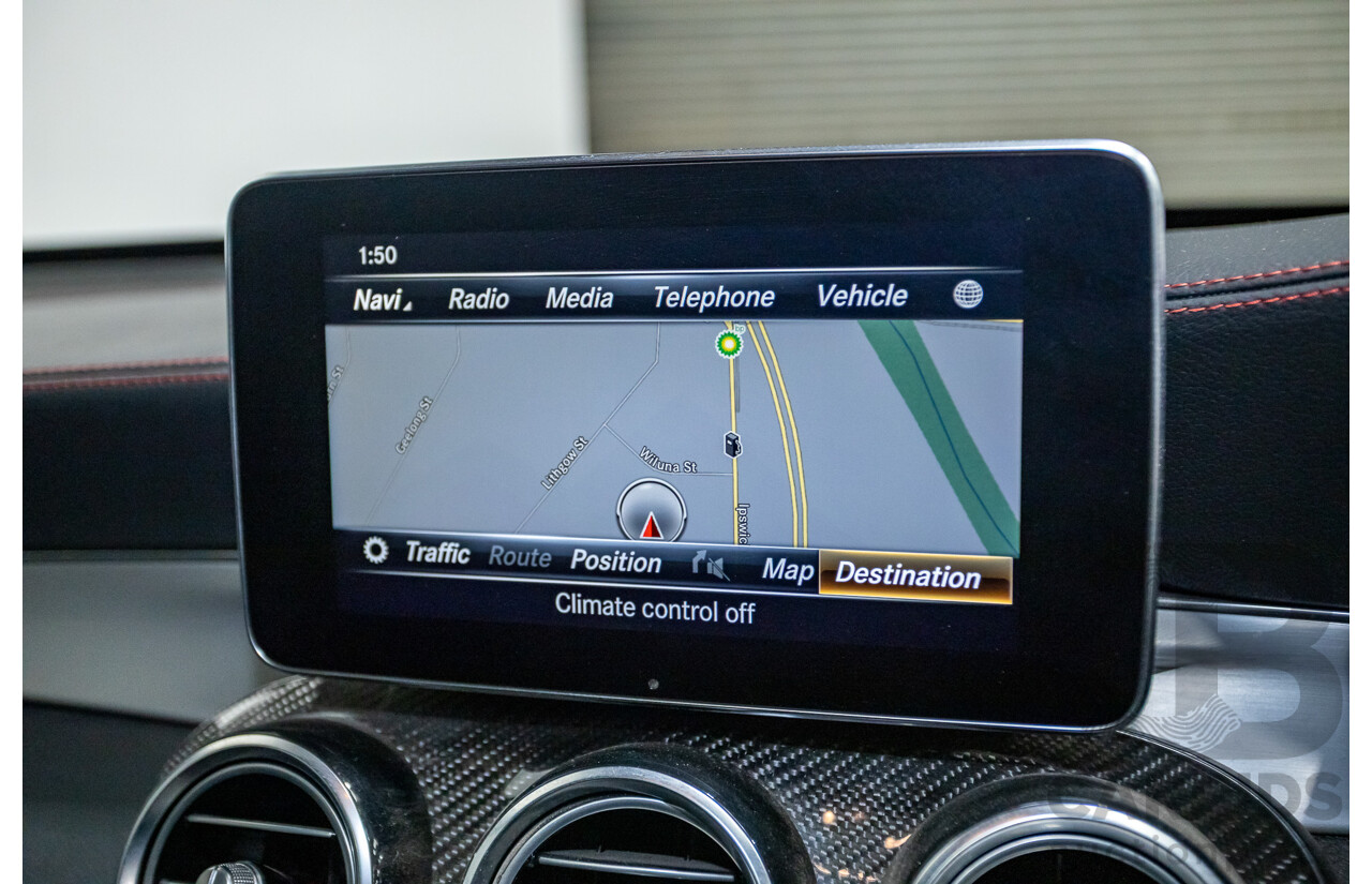 04/2019 Mercedes Benz GLC43 AMG (AWD) X253 MY19 4d Wagon Brilliant Blue Metallic Twin Turbo V6 3.0L