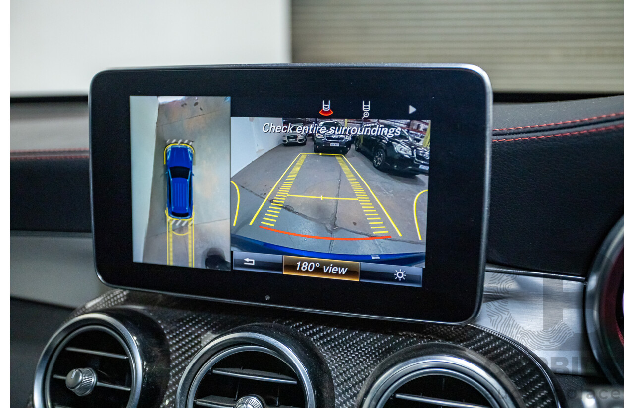 04/2019 Mercedes Benz GLC43 AMG (AWD) X253 MY19 4d Wagon Brilliant Blue Metallic Twin Turbo V6 3.0L