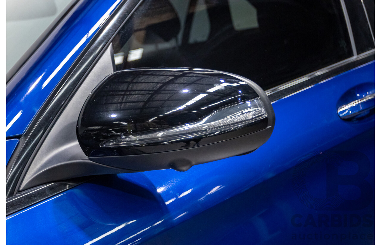 04/2019 Mercedes Benz GLC43 AMG (AWD) X253 MY19 4d Wagon Brilliant Blue Metallic Twin Turbo V6 3.0L