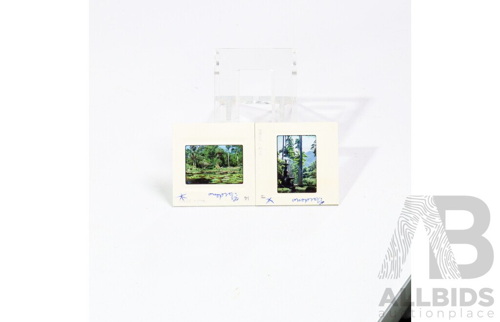 Good Collection Five Cases Slides, Mostly 1970s to 1980s of Australian & International Interest Including  Europe, UK, China, USA and More