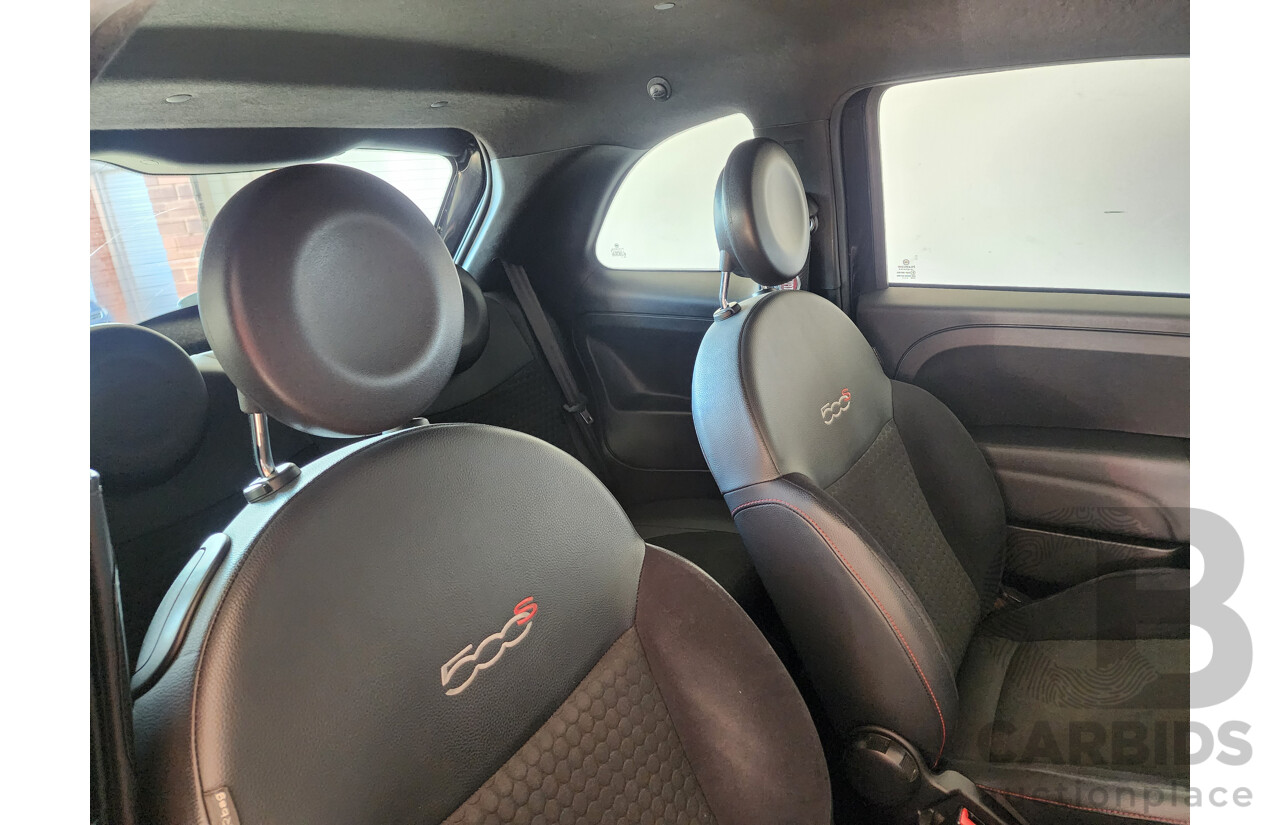 11/2013 Fiat 500 Sport MY13 3d Hatchback Black 1.4L
