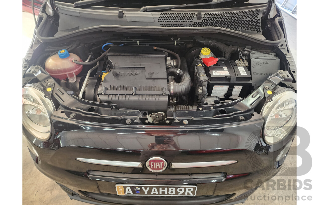 11/2013 Fiat 500 Sport MY13 3d Hatchback Black 1.4L