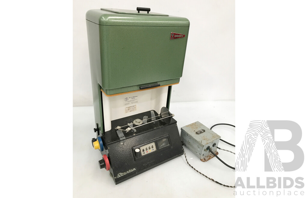Vintage Stanton Unimatic Analytical Balance