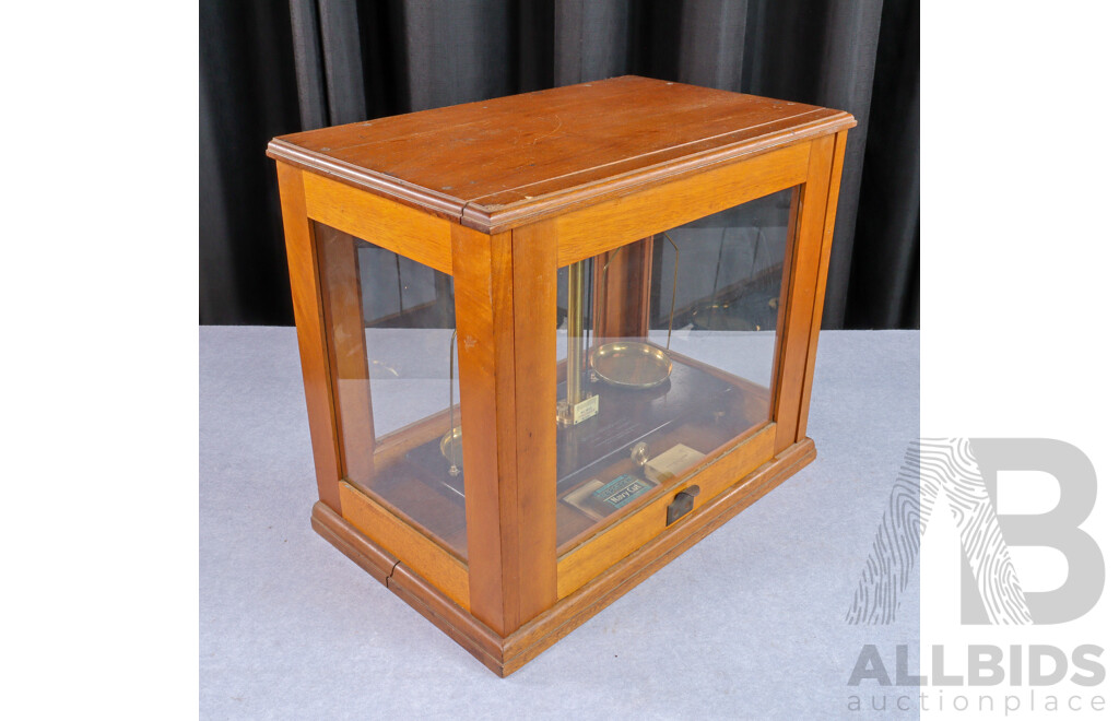 Set of Vintage Scientific Scales by Griffin & George Limited