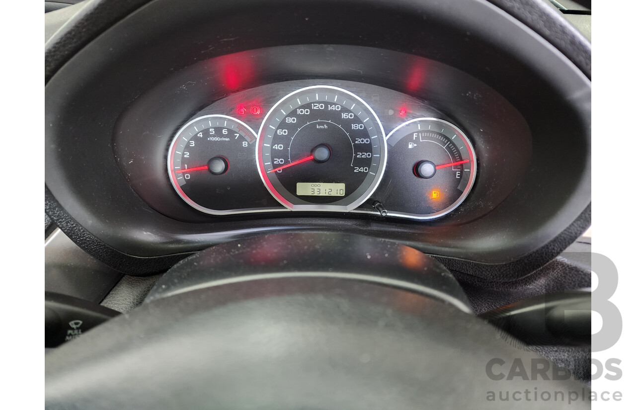 2/2009 Subaru Impreza R (awd) MY09 5d Hatchback Black 2.0L