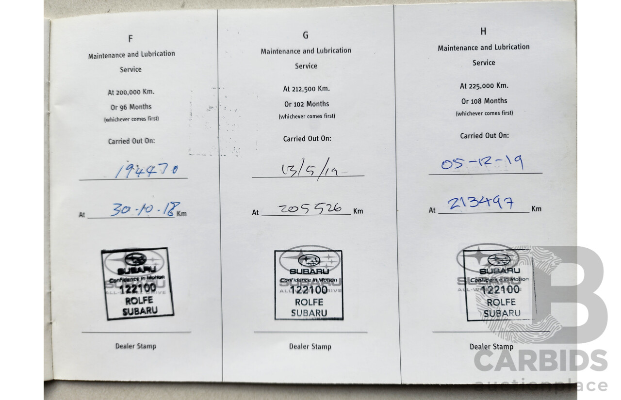 2/2009 Subaru Impreza R (awd) MY09 5d Hatchback Black 2.0L