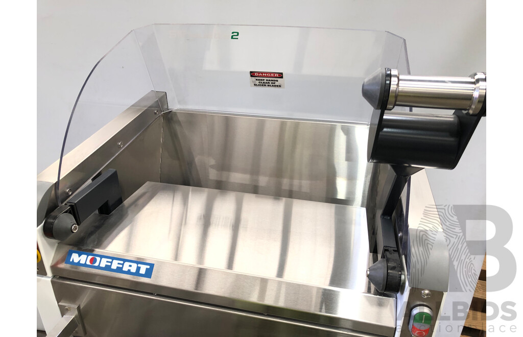 Moffat Silhouette2 12mm and 15mm Breader Slicer - Brand New - RRP $13,000.00