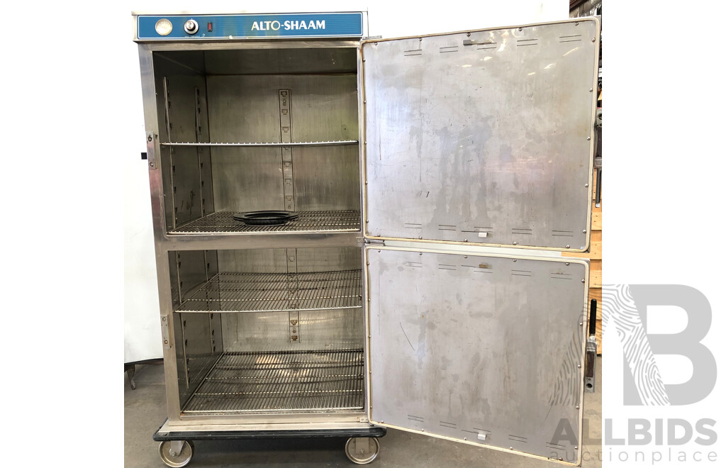 Alto Shaam 96 Plate Two Door Mobile Food Warmer