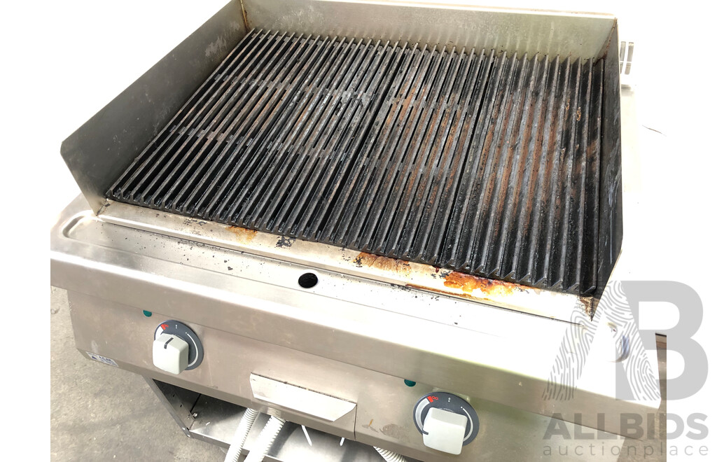 Zanussi 800mm Electric Freestanding Chargrill