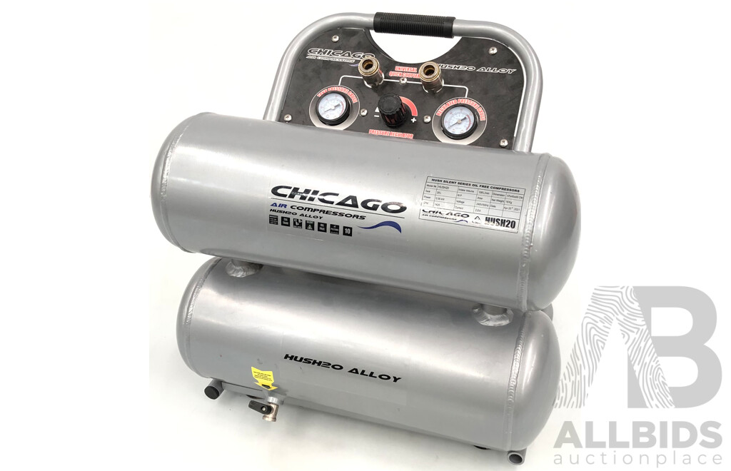 Chicago Air Aluminium Silenced 20L Air Compressor