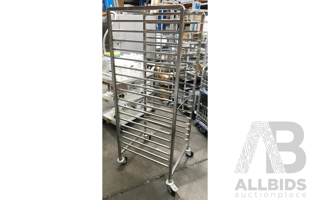 Stainless Steel Kitchen Rack Trolley